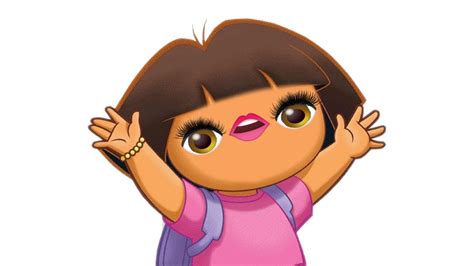 Dora: Hola, soy Dora. Boots: And I'm Boots. Dora: I just got a present. Do you like presents? Me too! My present is this necklace. My grandma, mi abuela, made it for me. It matches my bracelet, see? I really love it. (Swiper rustles) Dora: That sounds like Swiper the Fox! Boots: That sneaky fox will try and swipe your necklace! Dora: If you see Swiper, say "Swiper!". [Without warning, Swiper ... 